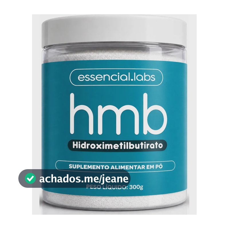 HMB 3000mg - Fórmula Exclusiva com Máxima Concentração e Pureza - 300g
