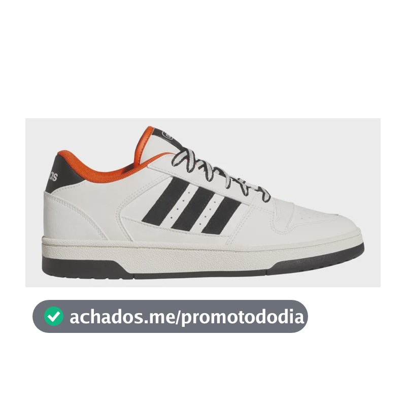 Tênis Masculino Break Start adidas Branco Liso 40 Br