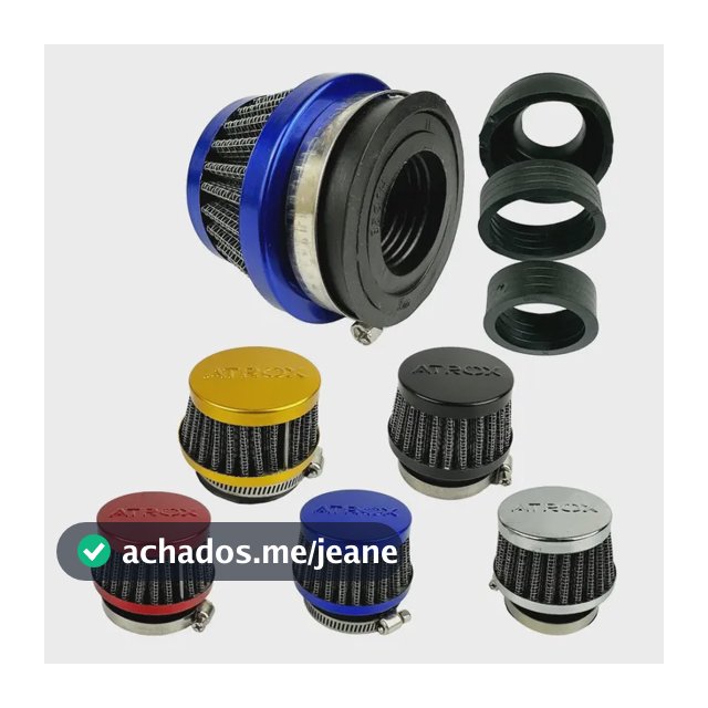Filtro Ar Esportivo Moto  Cg Titan Fan 125 150 160 Twister