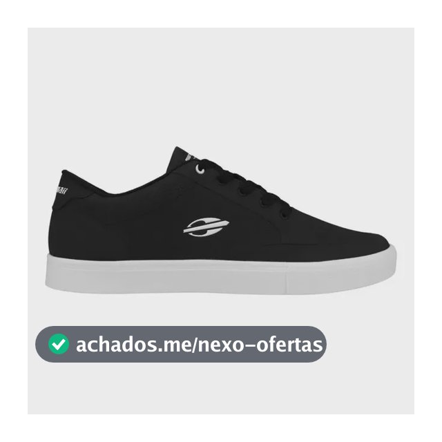 Tênis Mormaii Urban Free Masculino Casual Skate Preto/branco 40