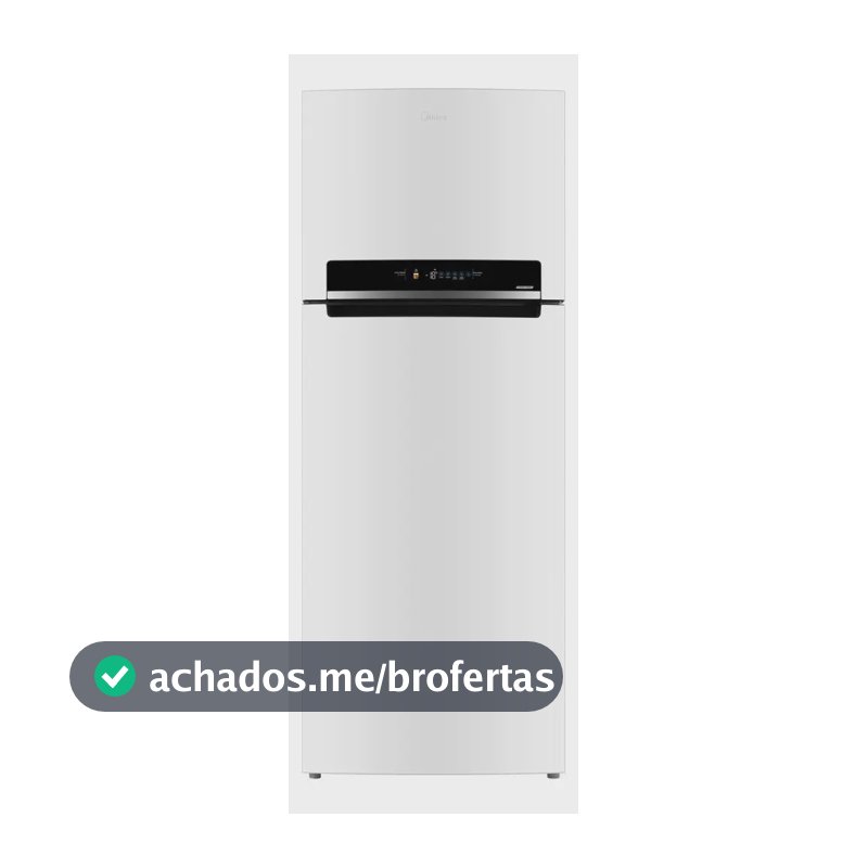 Geladeira Midea Frost Free Duplex 491L Inverter com Wi-Fi, Branca