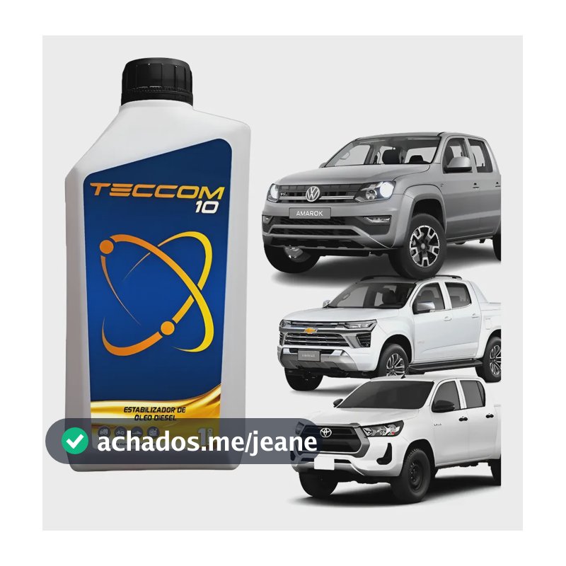 Estabilizador Aditivo Óleo Diesel Teccom 10 Almax Amarok
