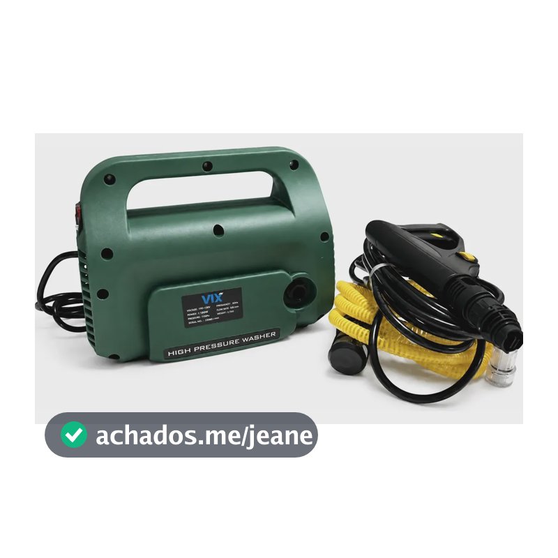 Bomba Lavadora Para Ar Condicionado Vix 1000psi 220v Verde-escuro 220v 60hz