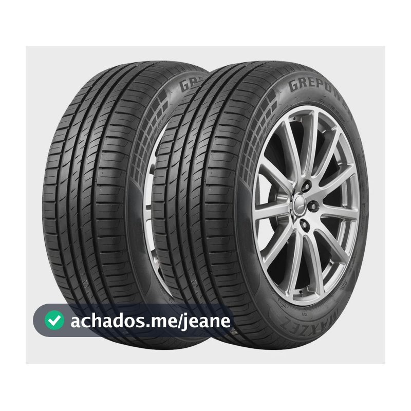 Kit 2 Pneus Maxzez Grepower 185/60 R15 Aro 15 84h H