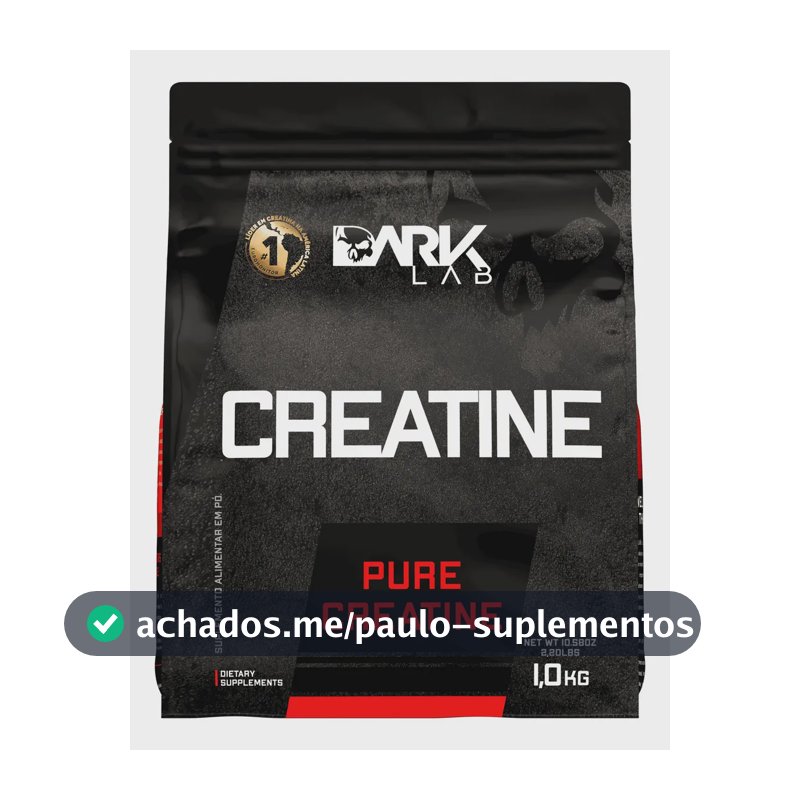 Creatina Monohidratada 1kg 100% Pura - Dark Lab