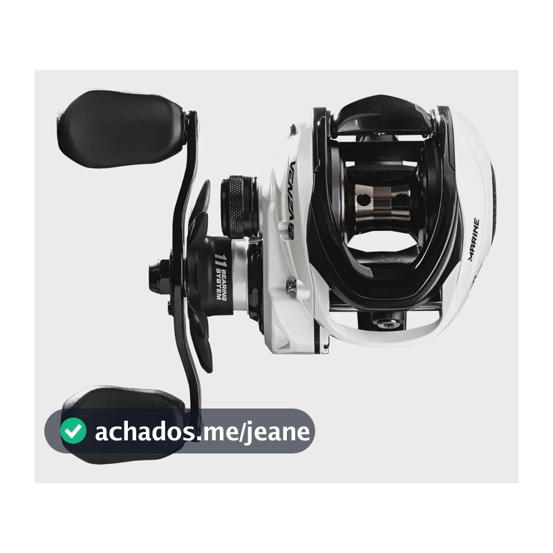 Carretilha Marine Sports Venza 11000 2025 Esquerda Branco Esquerdo