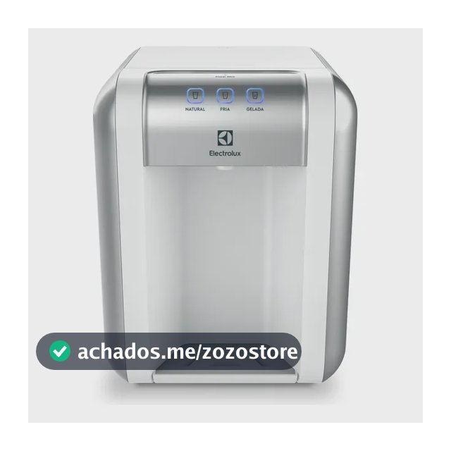 Purificador Electrolux Eletrônico Compacto Efficient Painel Digital Bivolt Branco PE11B Bivolt