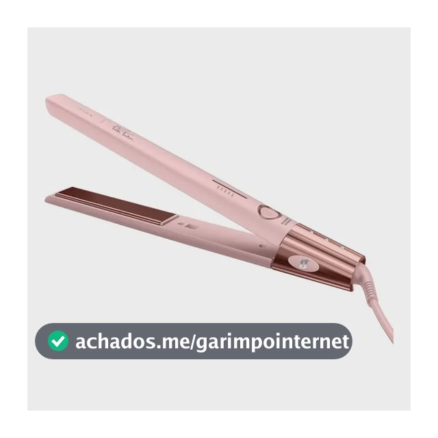 Prancha De Cabelo Bpr04 Linha Viih Tube 230c Britânia Bivolt Rosa 127/220v