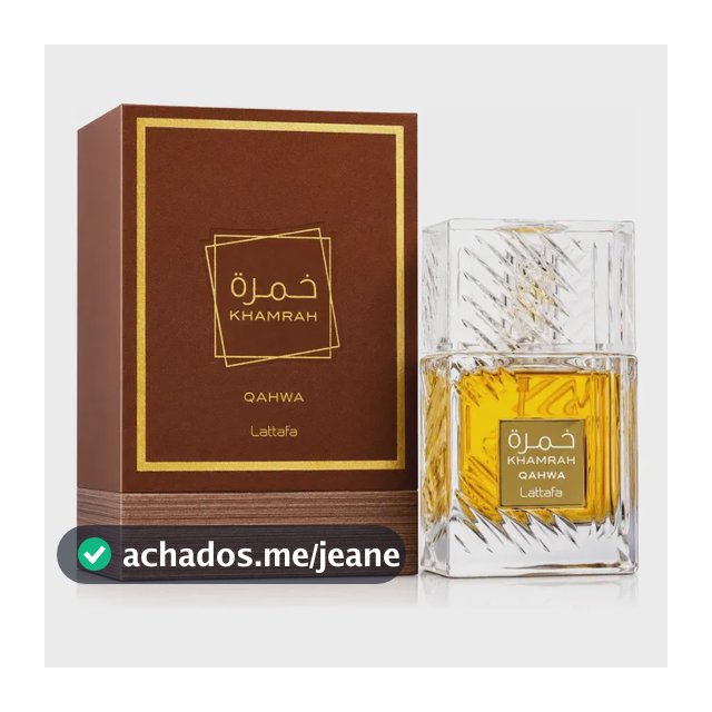 Lattafa Perfume Khamrah Qahwa Eau De Parfum 100ml