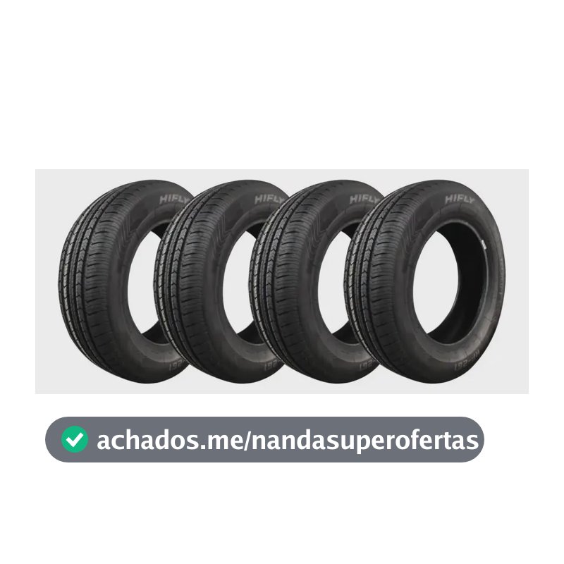 Kit 4 Pneus 175/70r13 82h Hifly Hf261 Aro 13 Novos