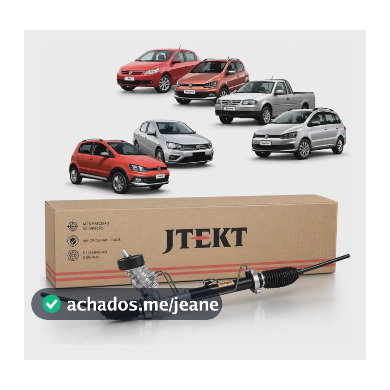 Caixa Setor De Direção Hidráulica Vw Gol Saveiro Voyage G5 G6 G7 G8 2008 A 2024 Fox Spacefox Crossfox 2010 A 2014 Original Jtekt 16900255