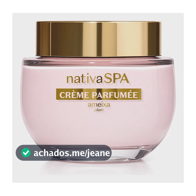 O Boticário Nativa Spa Ameixa Creme Ultra Perfumado 200g