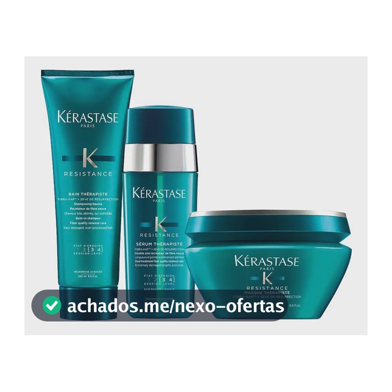 Kérastase Résistance Thérapiste Shampoo, Másc E Sérum