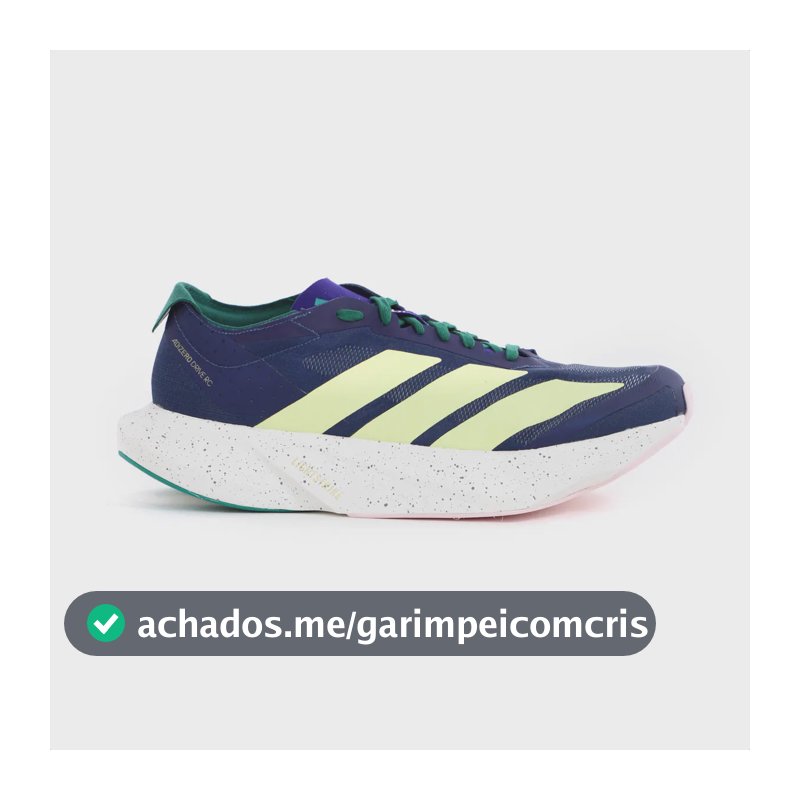 Tênis adidas Adizero Drive Rc Corrida Leve Energy Rods Azul Azul 43 Br
