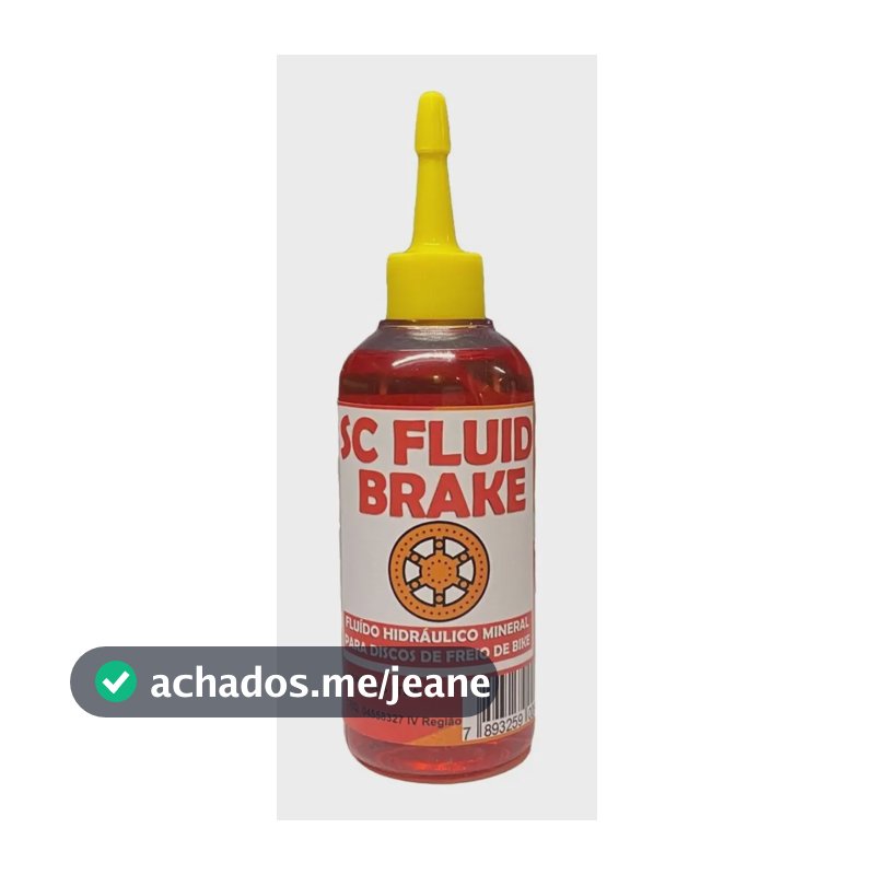 Fluid Brake Óleo Mineral Freio Disco Bike Hidráulico 100ml