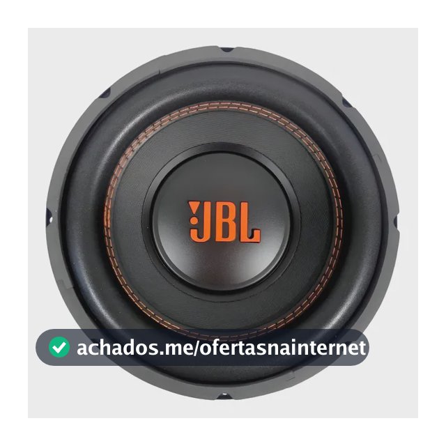 Alto Falante Jbl Multisytem 10swms350 350w Rms 4 Ohms  Preto/laranja