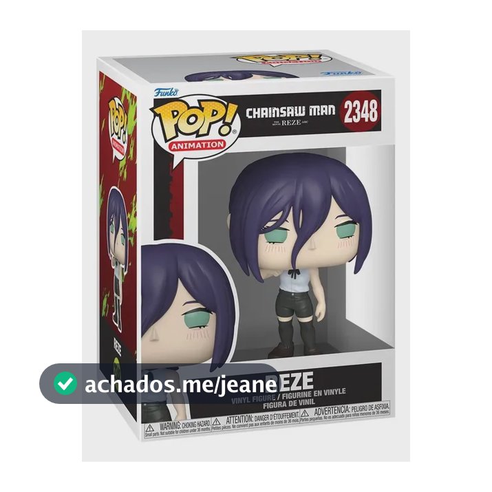 Boneco Funko Pop! Chainsaw Man - Reze com Chase