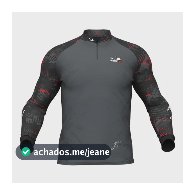 Camisa De Pesca Masculina Presa Viva Yuji
