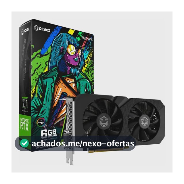 Placa De Vìdeo Geforce Rtx 3050 6gb Ray Tracing Rainbow Led