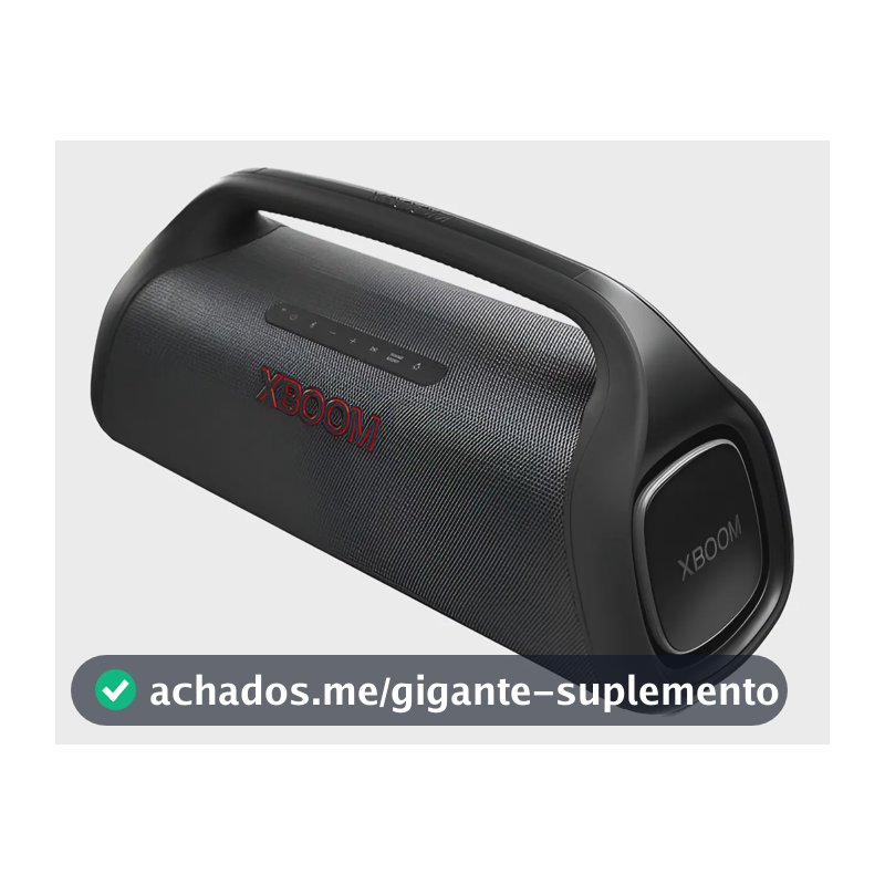 LG XBOOM XG9S Caixa de som Bluetooth portátil - IP67 e 24 horas de bateria