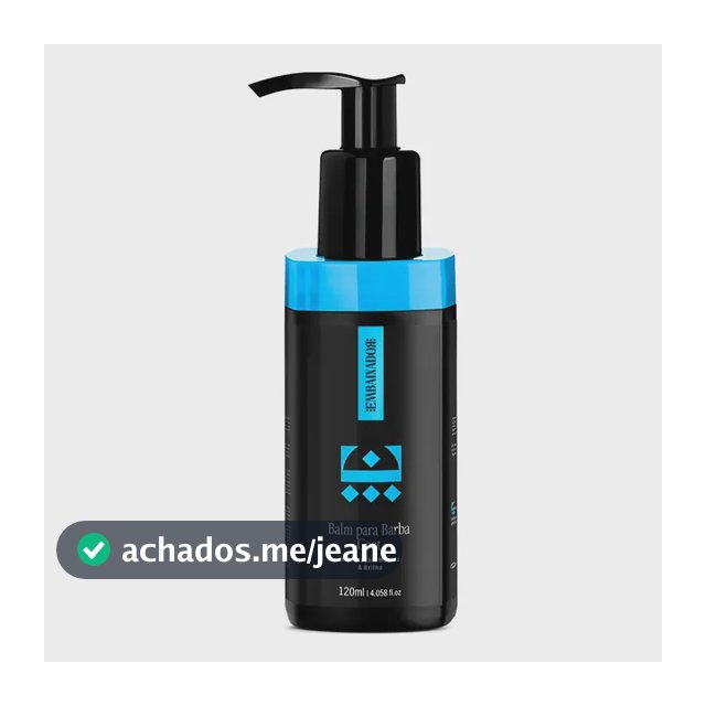 Balm Hidratante Perfumado Para Barba Embaixador 120ml