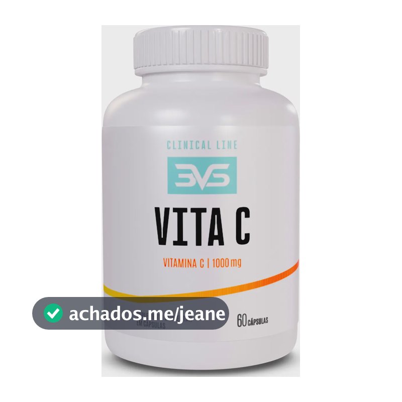 Vitamina C 100% Pura E Concentrada - 60 Cápsulas - Fórmula Exclusiva Com 1000mg Por Cápsula