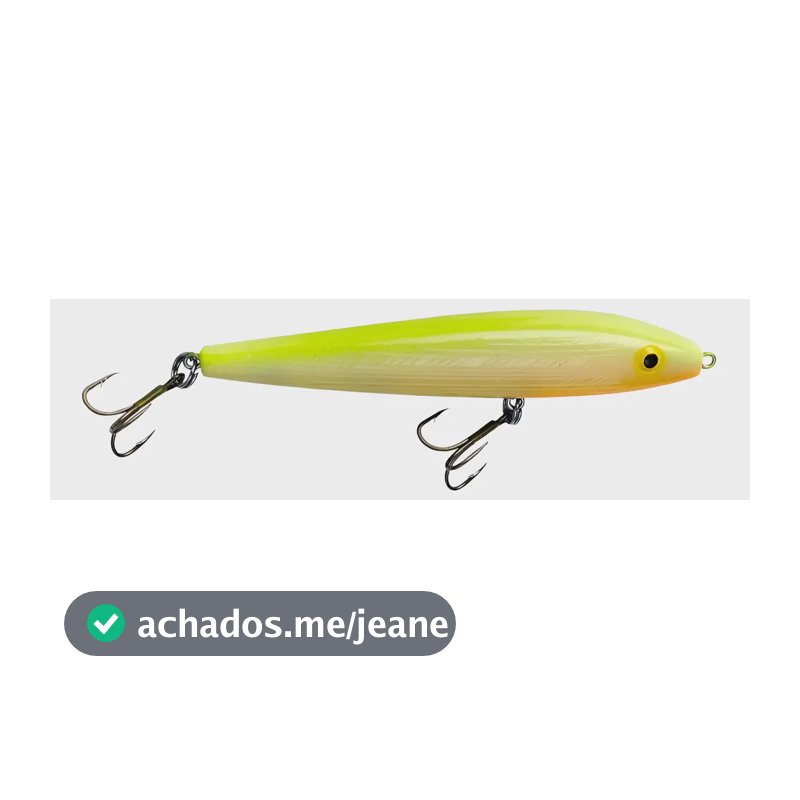 Isca Artificial Rebel - T10 Jumping Minnow Cor Bonechart
