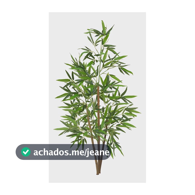 Bamboo Artificial Decorativo 1,2m Florarte Verde Realista