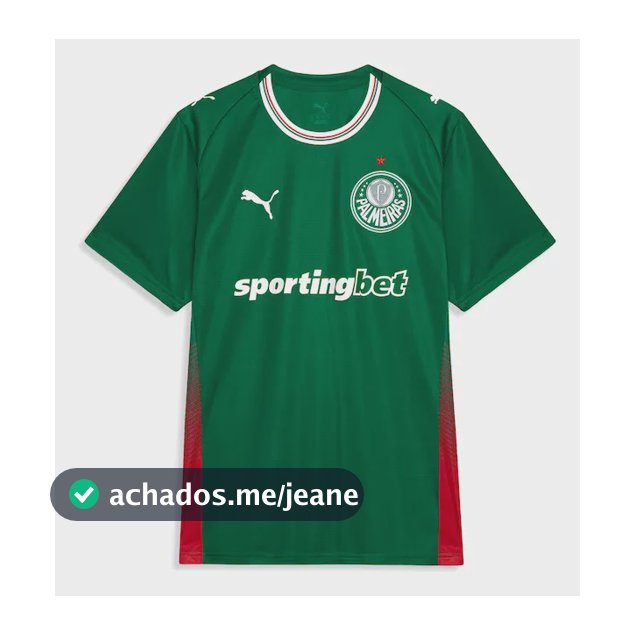 Camisa Palmeiras Torcedor Masculina 26/27 Verde G