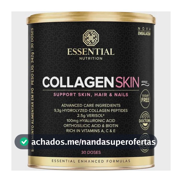 Collagen Skin 330 G - Essential Nutrition - Colágeno Verisol
