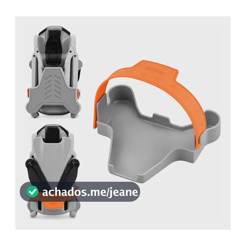 Protetor De Helice Dji Mini 3 Pro Mini 3 Trava Braços Drone Cinza