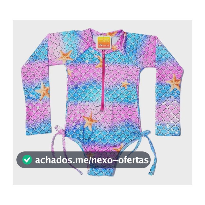Biquini Maio Praia Natação Infantil Bebê Protecao Uv Cor Lilás Tamanho 9-12 M