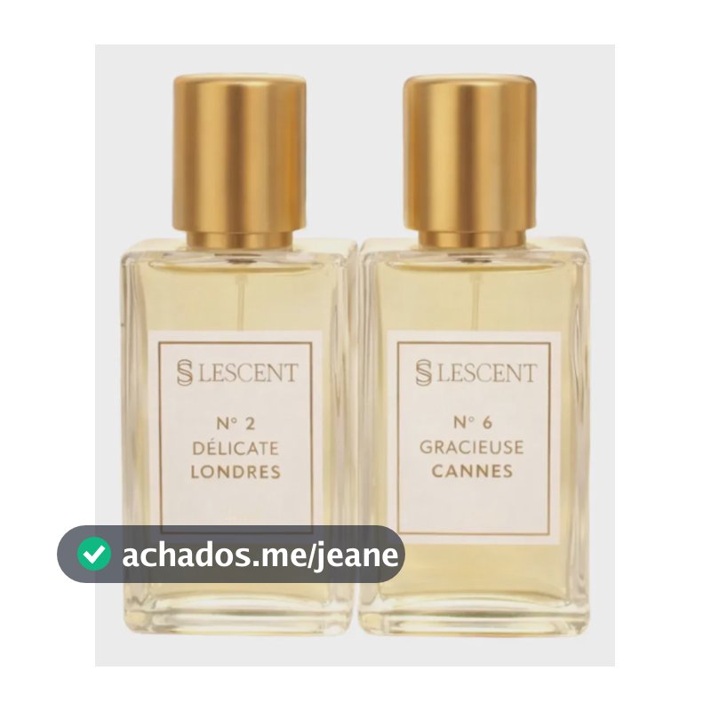 Perfume Deo Colônia Lescent N2 Delicate Londres +n6 25ml