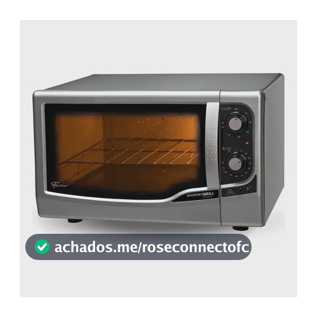 Forno de bancada elétrico Fischer Gourmet Grill 9741-79180 44L inox
