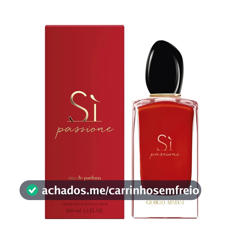 Armani Beauty Perfume Feminino Sì Passione Eau de Parfum 100ml