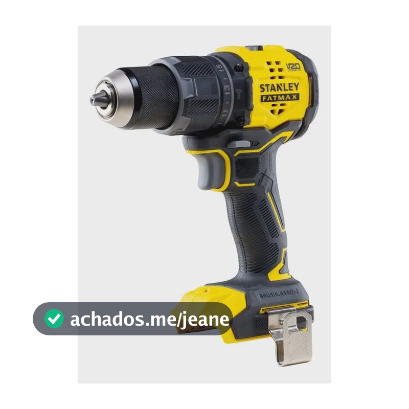 Furadeira de Impacto Profissional Stanley Sem Fio 13mm Sem Bateria SBD716B-B3