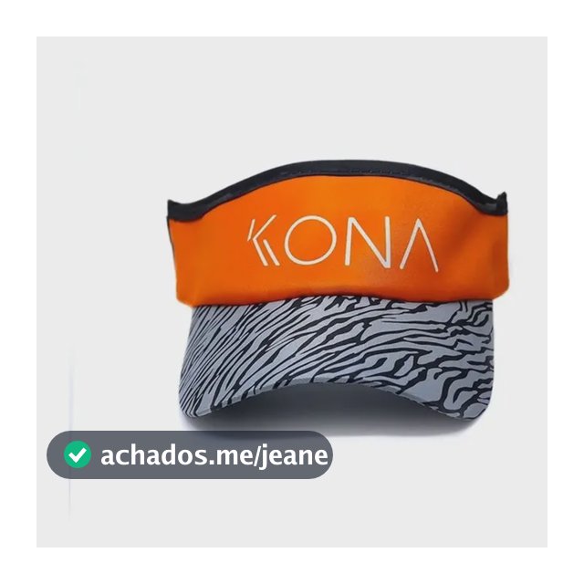 Viseira Unisex Kona Sports Beach Tennis Aba Curva Original