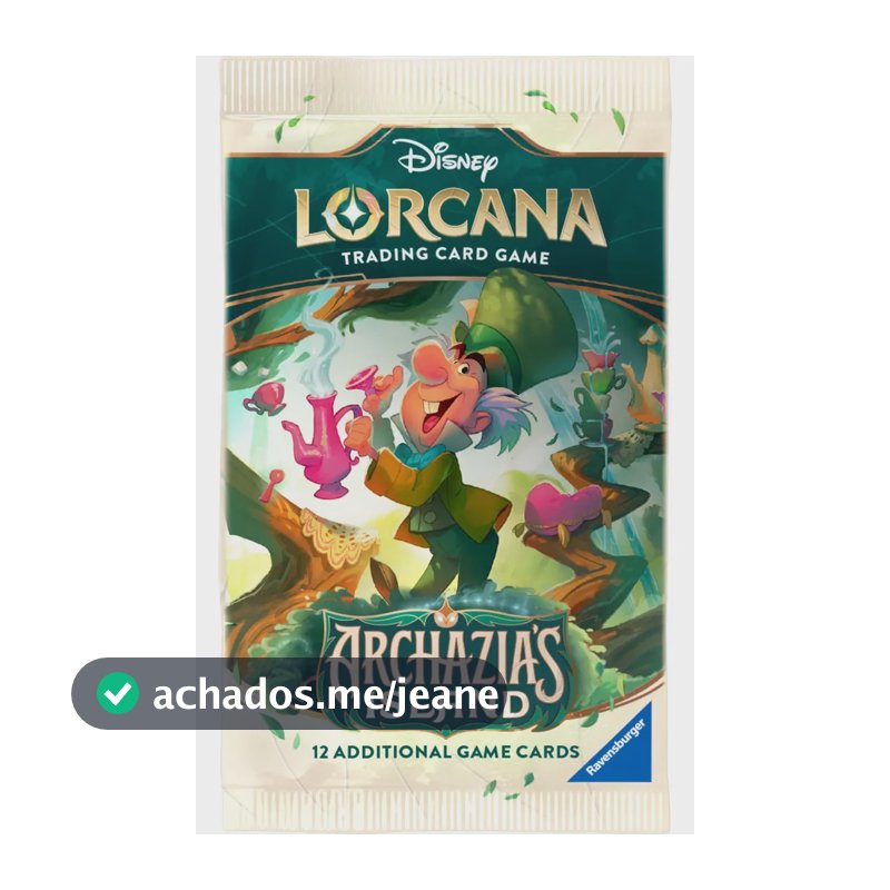 Booster - Archazia's Island - 12 Cartas - Disney Lorcana