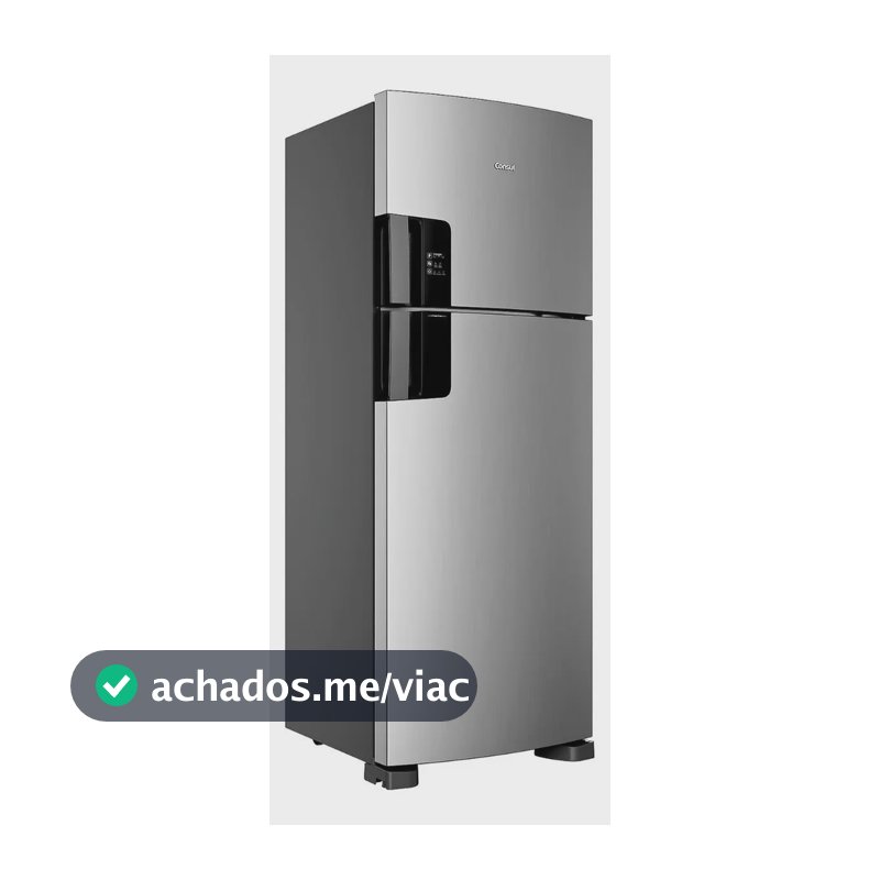 Geladeira Consul Frost Free 455 Litros Duplex Inox - CRM56MK