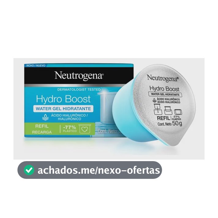 Refil Neutrogena Hb Water Gel 50g Todo Tipo De Pele Dia/noite