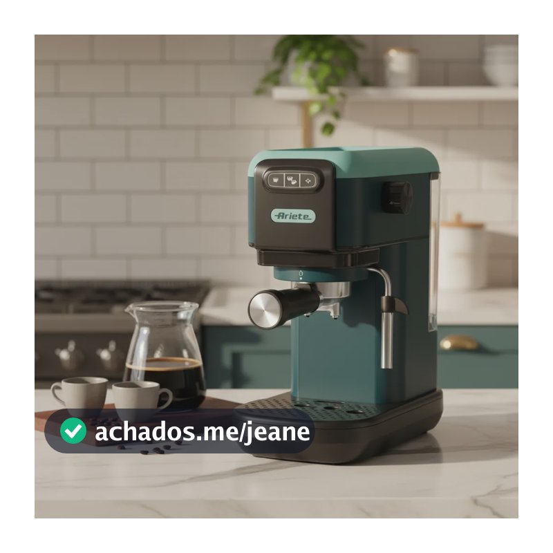 Cafeteira Espresso Ariete Vintage 1399 Verde 127v