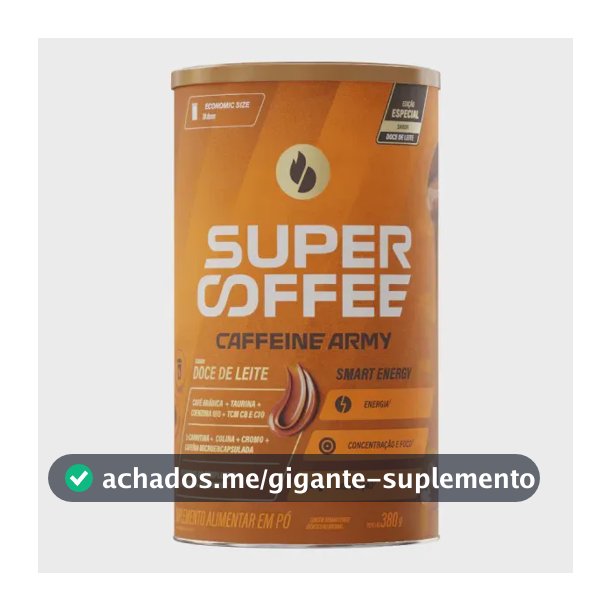 Super Coffee 380gr Doce De Leite Doce De Leite