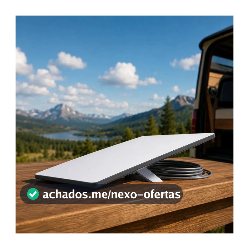Kit De Internet Via Satélite Starlink Mini