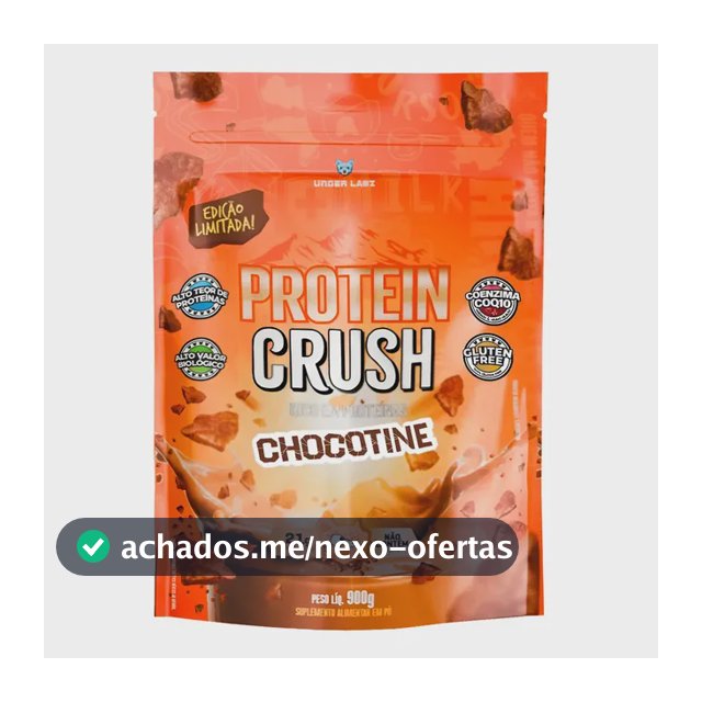 Protein Crush Under Labz Whey 100% Concentrado Coq10
