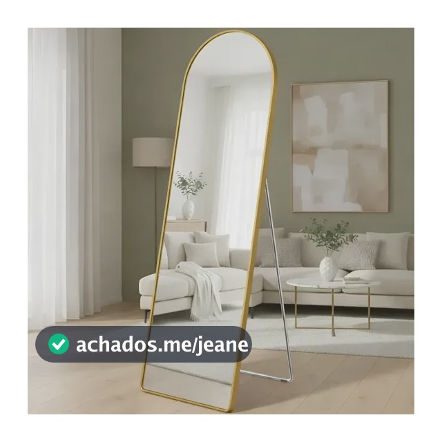 Espelho Corpo Inteiro 150cm X 50cm  Elegante E Resistente