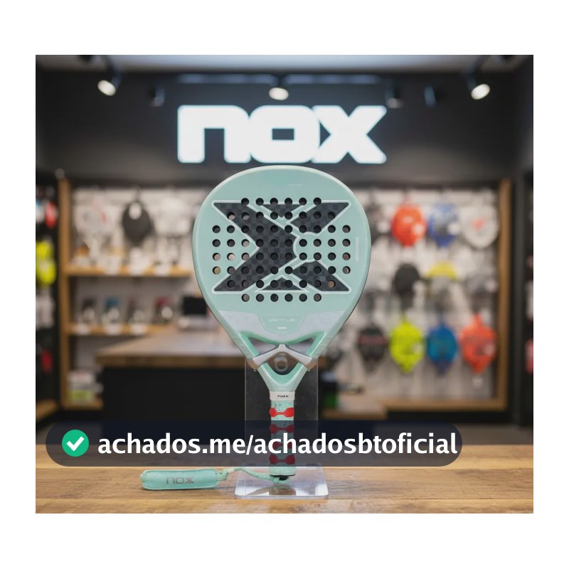 Raquete De Padel Ventus Hybrid 12k Lite 2026 | Nox Verde-claro