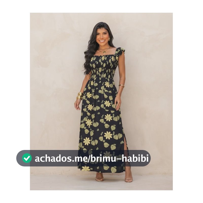 Vestido Longo Casual Soltinho Alcinha Verao Festa Elegante