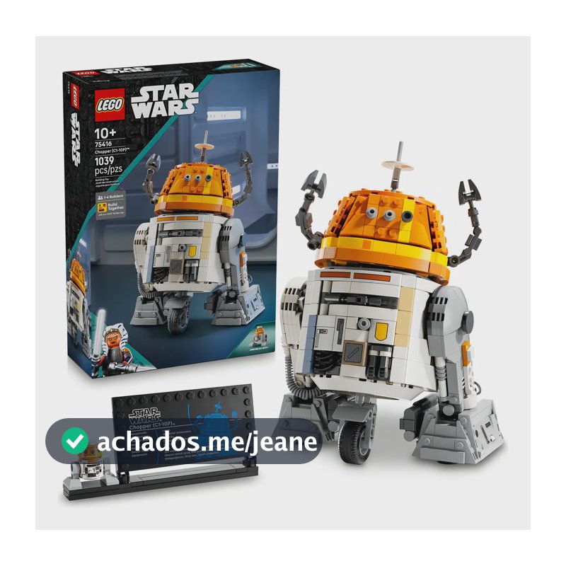 LEGO® Star Wars: Droide astromecânico Ahsoka Chopper 75416 1039 Ahsoka