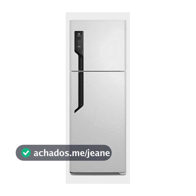 Geladeira Electrolux Frost Free com AutoSense 480L Efficient Duplex Branca TF71