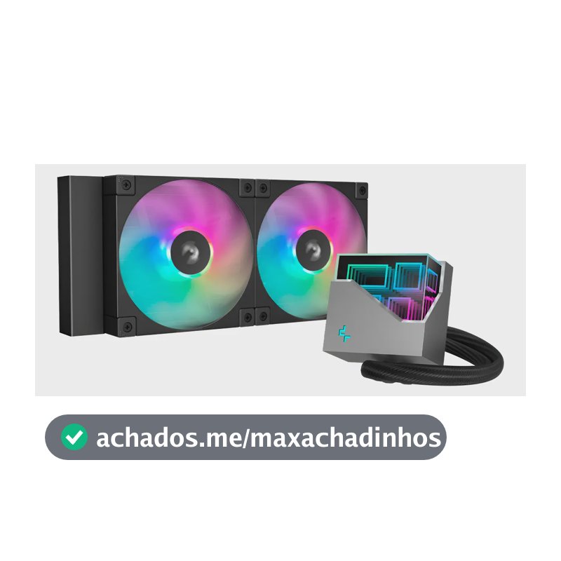 Water Cooler 240mm Deepcool Lt240 Preto